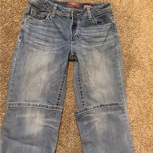 Petrol Light Wash Jeans - Blue